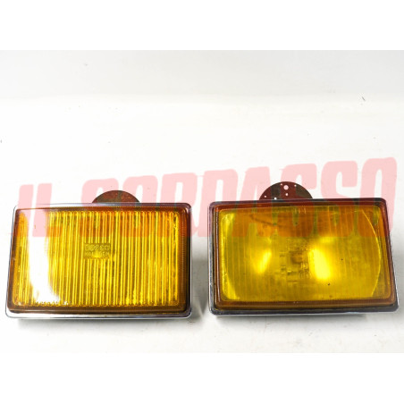 FENDINEBBIA RETTANGOLARI INFERIORI GIALLI BOSCH A112 FIAT 127 128  124 125 131