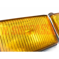 FENDINEBBIA RETTANGOLARI INFERIORI GIALLI BOSCH A112 FIAT 127 128  124 125 131