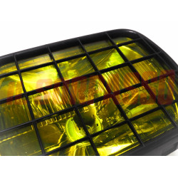 FENDINEBBIA GIALLI RETTANGOLARI SIEM + GRIGLI FIAT 127 128 A112 124 125 131