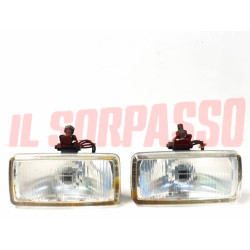 FENDINEBBIA RETTANGOLARI BIANCHI FIAT 127 128 131 132 124 125 A112 ABARTH