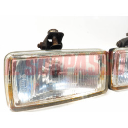 FENDINEBBIA RETTANGOLARI BIANCHI FIAT 127 128 131 132 124 125 A112 ABARTH