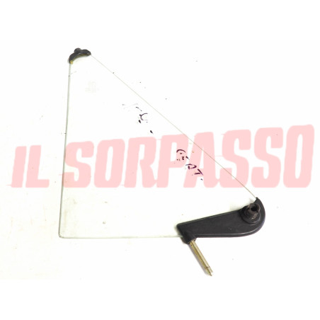 VETRO DEFLETTORE SINISTRO FIAT 127 4 PORTE 2 SERIE ORIGINALE