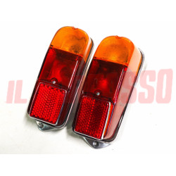 FANALI POSTERIORI DESTRO + SINISTRO FIAT 600 D MARCA LEART