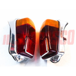 FANALI POSTERIORI DESTRO SINISTRO + GUARNIZIONI FIAT 600 E FANALONA BELLU'