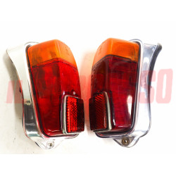 FANALI POSTERIORI DESTRO SINISTRO + GUARNIZIONI FIAT 600 E FANALONA ALTISSIMO