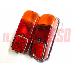 FANALI POSTERIORI DESTRO SINISTRO + GUARNIZIONI FIAT 600 E FANALONA ALTISSIMO