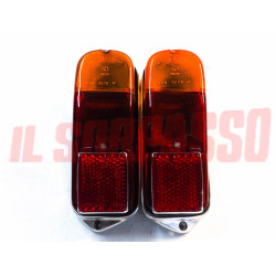 FANALI POSTERIORI DESTRO + SINISTRO FIAT NUOVA 500 D MARCA LEART