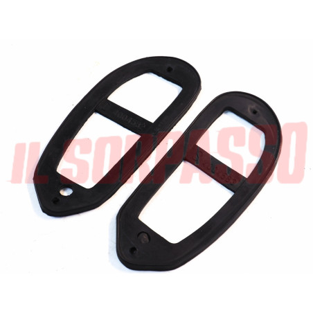 GUARNIZIONI ESTERNE FANALI FARI POSTERIORI FIAT 600 2 SERIE ORIGINALI PIRELLI