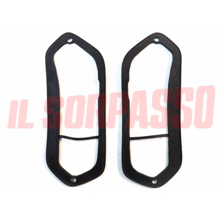 GUARNIZIONI FANALI FARI POSTERIORI FIAT 500 NUOVA 500 D MARCA LEART NOS