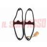 GUARNIZIONI INTERNE FANALI FARI POSTERIORI FIAT 1100 103 H CON PLASTICHE INTERE