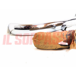 PARAURTI ANTERIORE + POSTERIORE + ROSTRI FIAT 600 MULTIPLA ORIGINALI NOS