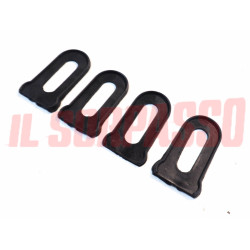 GUARNIZIONI STAFFE PARAURTI FIAT 500 D F L R 600  FONDO DI MAGAZZINO