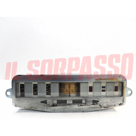 STRUMENTI CONTACHILOMETRI CRUSCOTTO LANCIA FULVIA BERLINA 2C GT ORIGINALE JAEGER