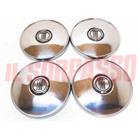 COPPE BORCHIE CERCHI RUOTA FIAT 124 COUPE 1 SERIE ORIGINALI