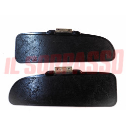 ALETTE ANTINE PARASOLE GIALLE FIAT 600 1 SERIE + MULTIPLA FUORISERIE NERE