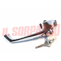 MANIGLIA PORTA ESTERNA ANTERIORE SINISTRA FIAT 1100 D - R ORIGINALE