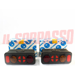 FANALI POSTERIORI MILITARI FIAT CAMPAGNOLA AR 51 55 59 CARELLO SENZA LUCE TARGA