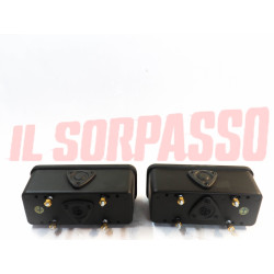 FANALI POSTERIORI MILITARI FIAT CAMPAGNOLA AR 51 55 59 CARELLO SENZA LUCE TARGA