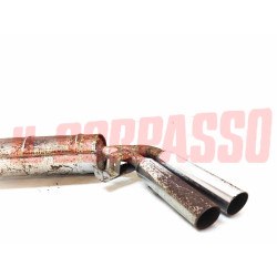 MARMITTA TERMINALE SCARICO FIAT 127 SPORT ORIGINALE FONDO DI MAGAZZINO
