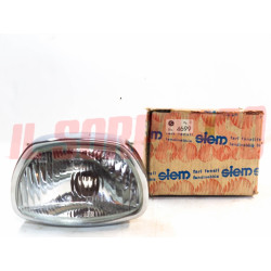 GRUPPO OTTICO FANALE FARO + CORNICE SIEM VESPA SPRINT 150 GL 150 GT 125 SS 180