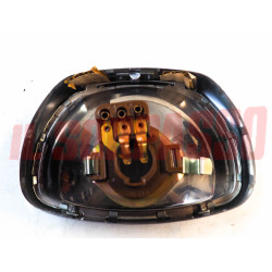 GRUPPO OTTICO FANALE FARO + CORNICE SIEM VESPA SPRINT 150 GL 150 GT 125 SS 180