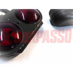 FANALI POSTERIORI MILITARI CON LUCE TARGA FIAT 1100 A B E OM ANNI 40 50 CARELLO