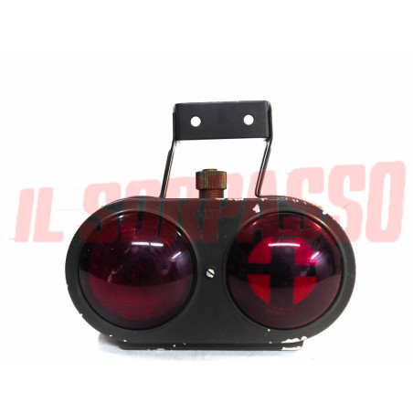 FANALE POSTERIORE MILITARE FIAT 1100 A B E OM ANNI 40 50 ORIGINALE CARELLO