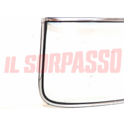 VETRO LUNOTTO POSTERIORE + MODANATURE PROFILI LANCIA FLAVIA COUPE ORIGINALE