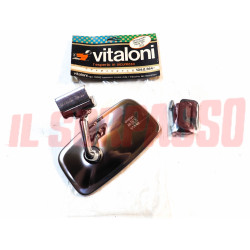 SPECCHIO SPECCHIETTO RETROVISORE MORSETTO FIAT 500 600 850 124 125 128 VITALONI