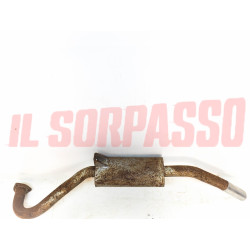 TERMINALE MARMITTA SCARICO ALFA ROMEO GIULIA - GT 1300 1600 FONDO DI MAGAZZINO