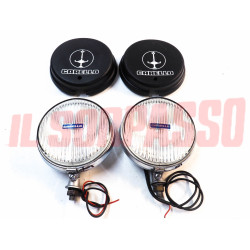 FARI FENDINEBBIA TONDI CARELLO + COPERCHI A112 ABARTH FIAT 500 600 850 127 128