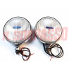 FARI FENDINEBBIA TONDI CARELLO + COPERCHI A112 ABARTH FIAT 500 600 850 127 128