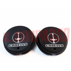 FARI FENDINEBBIA TONDI CARELLO + COPERCHI A112 ABARTH FIAT 500 600 850 127 128