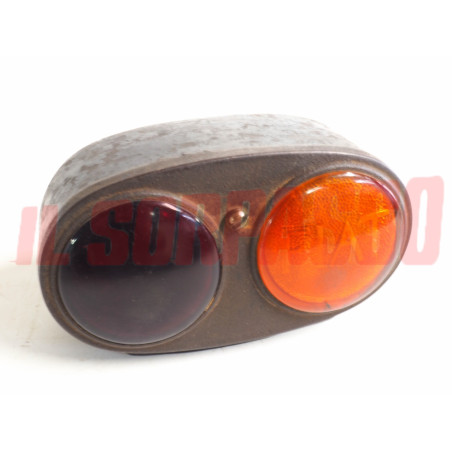 FANALINO FANALE  POSTERIORE LUCE TARGA FIAT 1100 A BE TOPOLINO 500 A B CARELLO