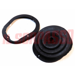 CUFFIA LEVA CAMBIO IN GOMMA + CORNICE FIAT CAMPAGNOLA AR 76 FIAT 125 SPECIAL