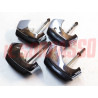ROSTRI BORCHIE PARAURTI ANTERIORE + POSTERIORE FIAT 1100 D ORIGINALI NOS