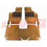 TAPPETI BEIGE IN MOQUETTE FIAT 128 BERLINA RALLY ORIGINALI HELLENICO FILGOMMA