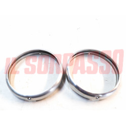 CORNICI CERCHI FARO GRUPPO OTTICO FIAT 600 1 SERIE ORIGINALI SIEM