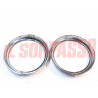 CORNICI CERCHI FARO CROMATI FIAT 1100 103 E 1 SERIE + TV ORIGINALI SIEM
