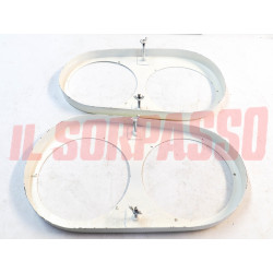 SEDI CORNICI FARO DESTRO + SINISTRO NUMERATE LANCIA FLAMINIA TOURING ORIGINALI