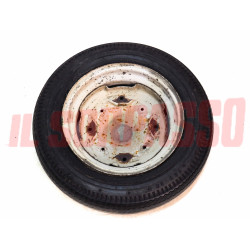CERCHIO RUOTA DI SCORTA GOMMA GOOD YEAR FIAT 500 R 3,5 X 12 ORIGINALE