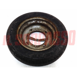 CERCHIO RUOTA DI SCORTA GOMMA CEAT FIAT 500 R 3,5 X 12 ORIGINALE