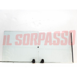 VETRI LATERALI SCORREVOLI PULSANTI PORTA SINISTRA FIAT 850 900 T PULMINO