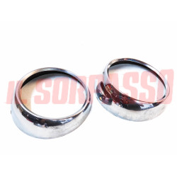 CORNICI CERCHI FARO FANALINI ANTERIORI FRECCE LANCIA FLAVIA COUPE USATI