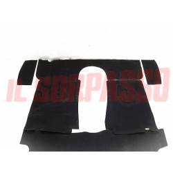 TAPPETI BASE ABITACOLO + BAULE ALFA ROMEO GIULIETTA SPIDER CON STEMMA BISCIONE