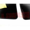 SOPRA TAPPETI IN GOMMA E MOQUETTE NERI AUTOBIANCHI 111 ORIGINALI FILGOMMA
