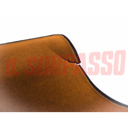 SOPRA TAPPETI IN GOMMA E MOQUETTE BEIGE AUTOBIANCHI 111 ORIGINALI FILGOMMA