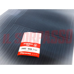 SOPRA TAPPETI GRIGI IN MOQUETTE FIAT 128 COUPE SENZA PONTE ORIGINALI FILGOMMA