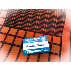 SOPRA TAPPETI IN GOMMA ROSSI E NERI FIAT PANDA SUPER ORIGINALI FILGOMMA