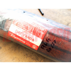 SOPRA TAPPETI IN GOMMA ROSSI E NERI FIAT PANDA 750 - 1000 cc ORIGINALI FILGOMMA